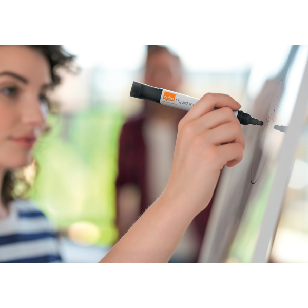 nobo Liquid Ink Whiteboard-Marker farbsortiert 3,0 mm, 10 St.