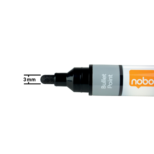 nobo Liquid Ink Whiteboard-Marker farbsortiert 3,0 mm, 10 St.