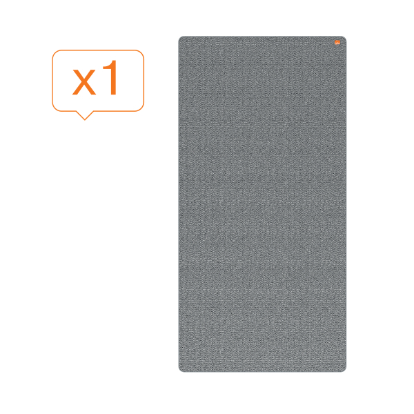 nobo mobiles Whiteboard Move & Meet 180,0 cm grau, weiß lackierter Stahl