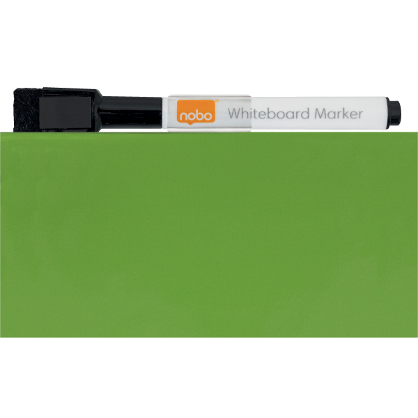 nobo Magnettafel beschreibbar 36,0 x 36,0 cm orange