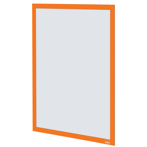 nobo Magnetrahmen selbstklebend orange A3, 2 St.