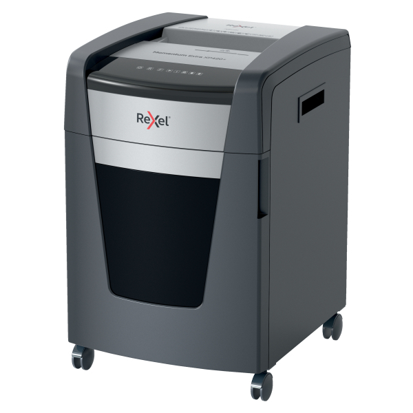 Rexel XP420+ Aktenvernichter mit Partikelschnitt P-4, 4 x 35 mm, bis 21,0 l, grau
