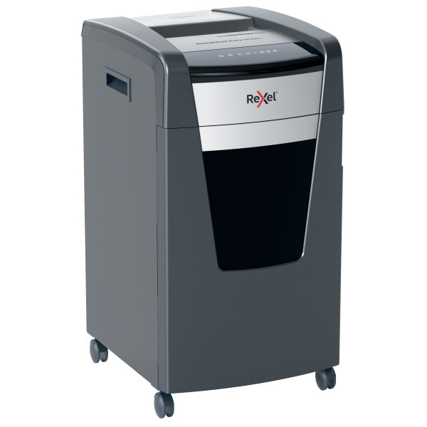 Rexel XP422+ Aktenvernichter mit Partikelschnitt P-4, 4 x 35 mm, bis 22 Blatt, grau