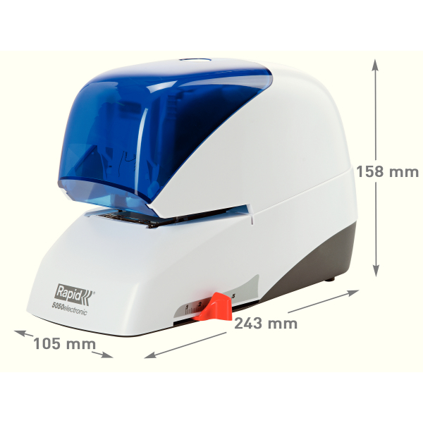 Rapid Elektrohefter 5050E blau, 1 St.