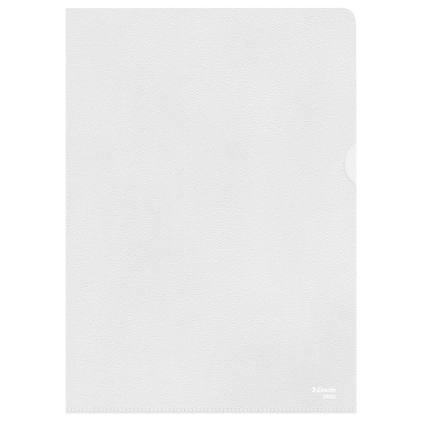Esselte Sichthüllen 23823 DIN A4 transparent genarbt 0,12 mm, 100 St.