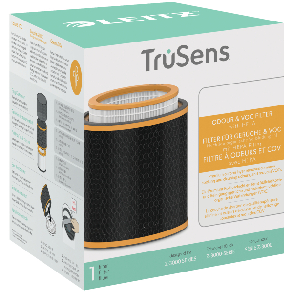 LEITZ TruSens GERÜCHE & VOC HEPA-Filter für Luftreiniger, 1 St.