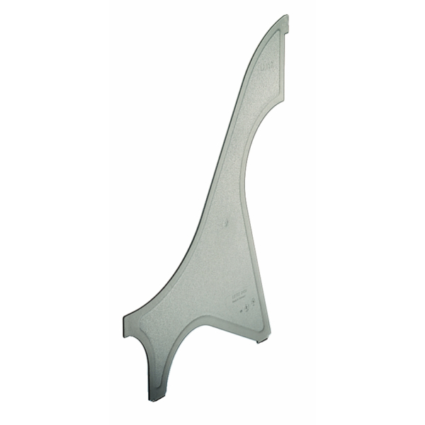 LEITZ Trennwand für Stehsammler grau-transparent, 1 St.