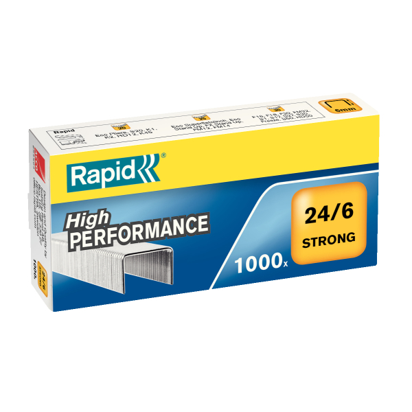 Rapid Heftklammern Strong 24/6, 1.000 St.