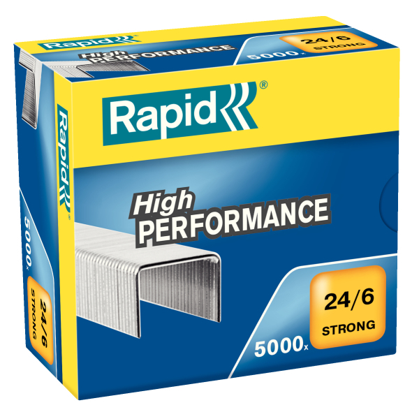 Rapid Heftklammern Strong 24/6, 5.000 St.