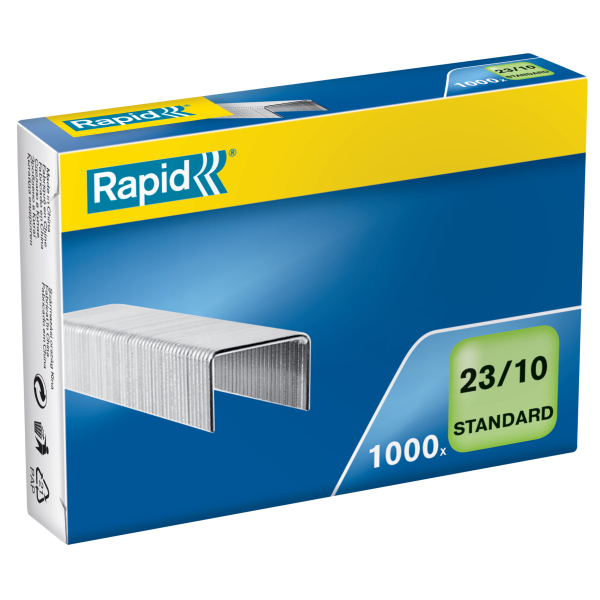 Rapid Heftklammern Standard 23/10, 1.000 St.
