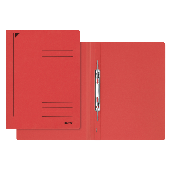 LEITZ Spiralhefter 3040 Karton rot DIN A4, 1 St.