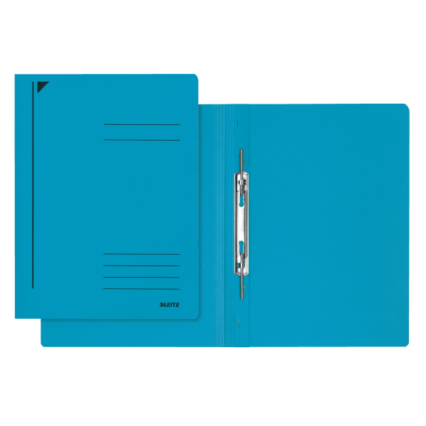 LEITZ Spiralhefter 3040 Karton blau DIN A4, 1 St.