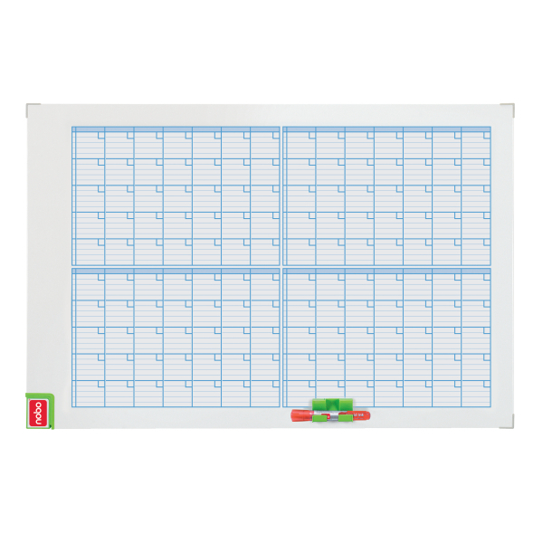 nobo Performance Monatsplaner, blanko 90,0 x 60,0 cm