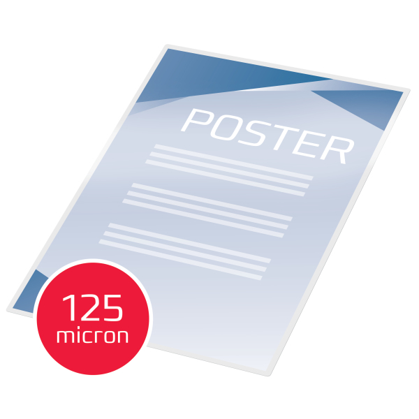 GBC Laminierfolien glänzend für A3 125 micron, 100 St.