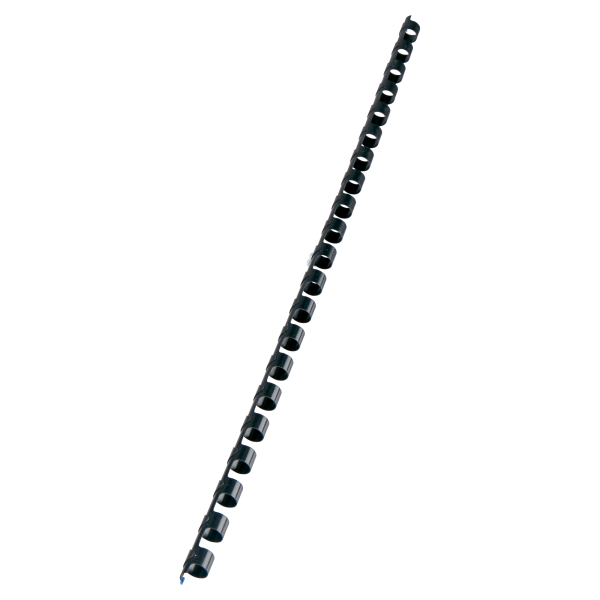 GBC Kunststoffbinderücken schwarz für 45 Blatt, 100 St.