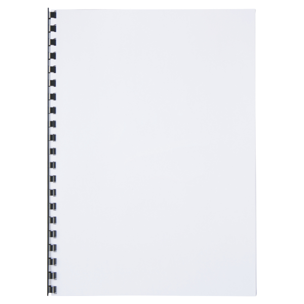 GBC Kunststoffbinderücken schwarz für 45 Blatt, 100 St.