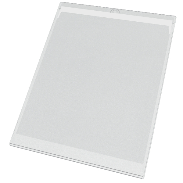 LEITZ Sichttaschen 4094 DIN A4 transparent genarbt 0,18 mm, 10 St.