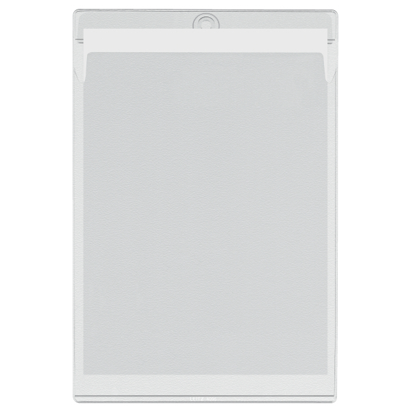 LEITZ Sichttaschen 4095 DIN A5 transparent genarbt 0,18 mm, 10 St.