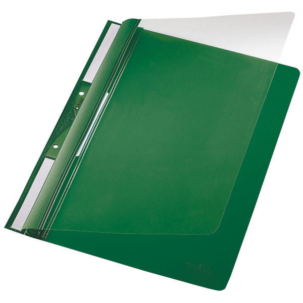 LEITZ Hängehefter Universal 4190 Kunststoff grün DIN A4 2x kaufmännische Heftung, 1 St.
