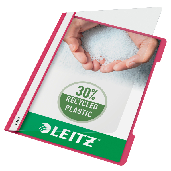 LEITZ Schnellhefter 4191 Kunststoff pink DIN A4, 1 St.