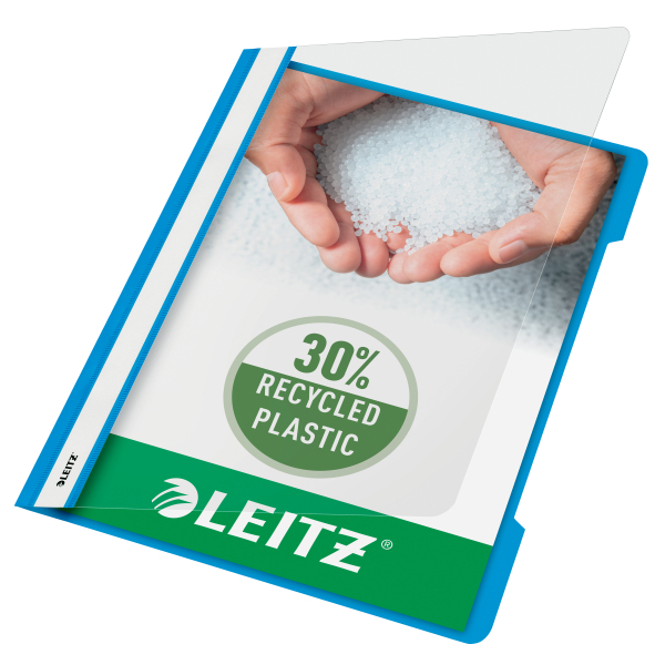 LEITZ Schnellhefter 4191 Kunststoff hellblau DIN A4, 1 St.