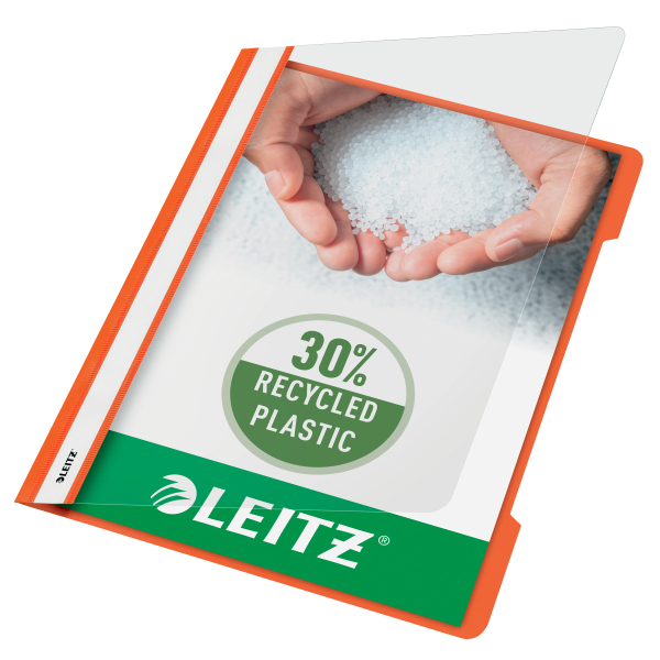 LEITZ Schnellhefter 4191 Kunststoff orange DIN A4, 1 St.