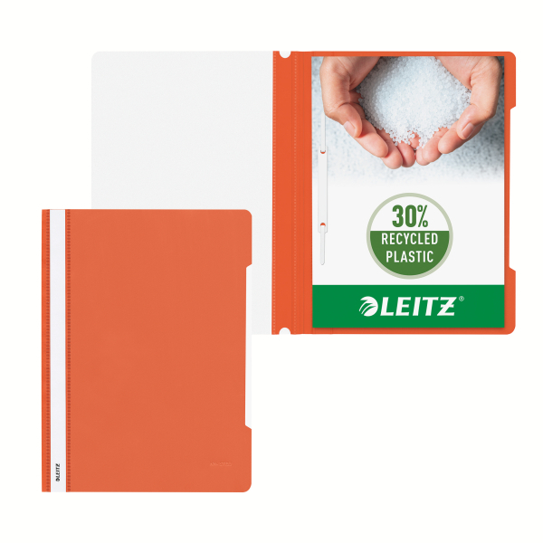 LEITZ Schnellhefter 4191 Kunststoff orange DIN A4, 1 St.