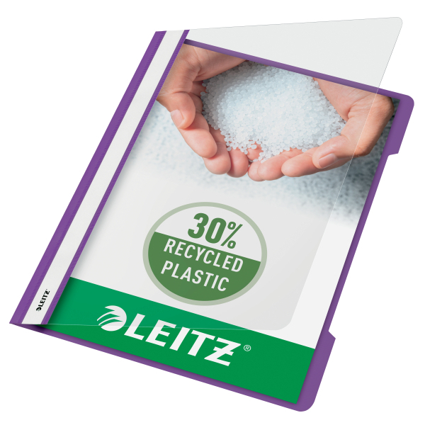 LEITZ Schnellhefter 4191 Kunststoff violett DIN A4, 1 St.