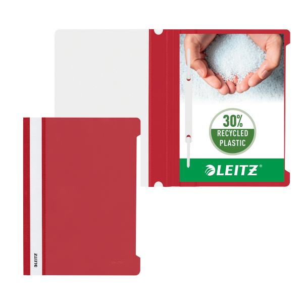 LEITZ Schnellhefter 4197 Kunststoff rot DIN A5, 1 St.