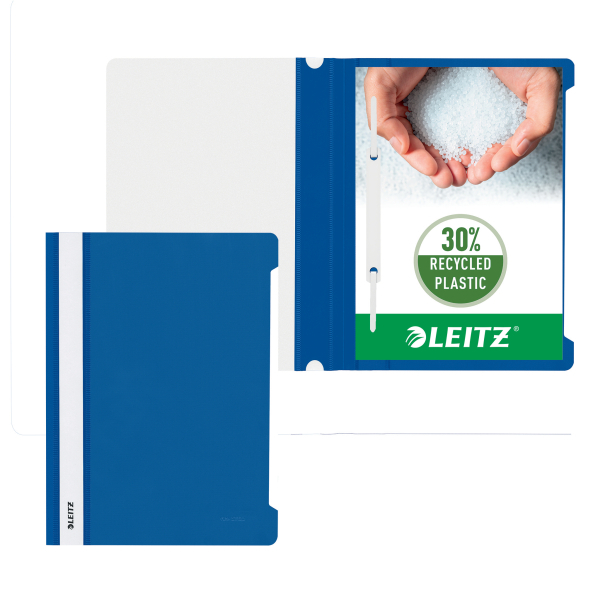 LEITZ Schnellhefter 4197 Kunststoff blau DIN A5, 1 St.