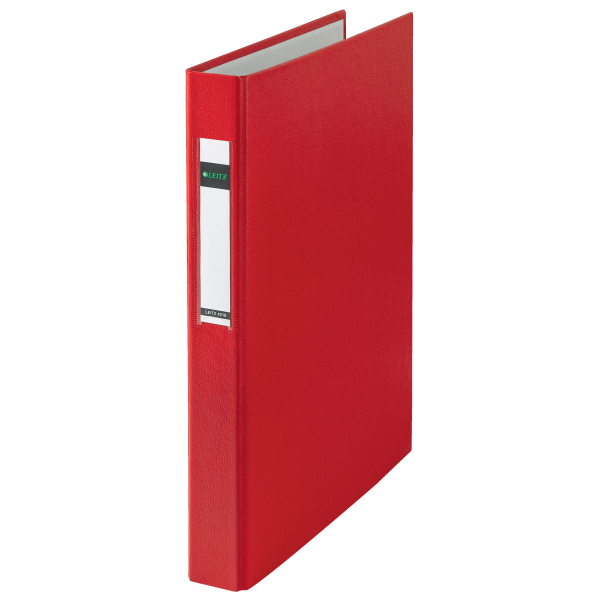LEITZ 4210 Ringbuch 2-Ringe rot 4,0 cm DIN A4, 1 St.