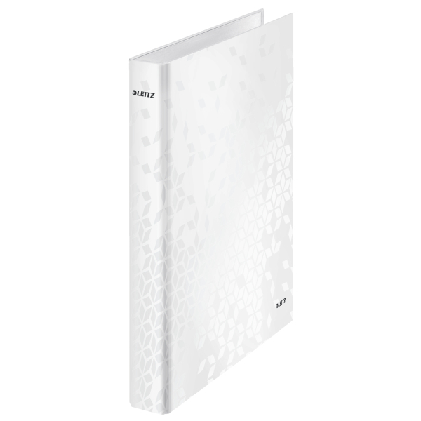 LEITZ WOW Ringbuch 2-Ringe perlweiß 4,0 cm DIN A4, 1 St.