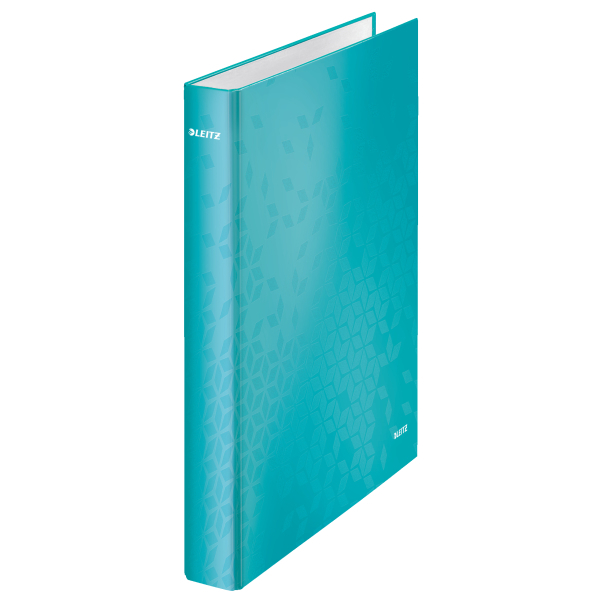 LEITZ WOW Ringbuch 2-Ringe eisblau 4,0 cm DIN A4, 1 St.