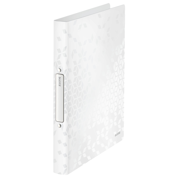 LEITZ WOW Ringbuch 2-Ringe perlweiß 3,2 cm DIN A4, 1 St.