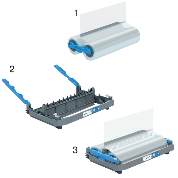 GBC Laminierfolienrolle für Nachfüllbare Kassetten Foton 30 glänzend für diverse Formate bis A3 75 micron, 1 St.