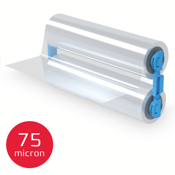 GBC Laminierfolienrolle für Nachfüllbare Kassetten Foton 30 glänzend für diverse Formate bis A3 75 micron, 1 St.