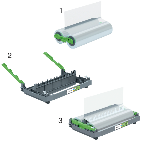 GBC Laminierfolienrolle für Nachfüllbare Kassetten Foton 30 glänzend für diverse Formate bis A3 100 micron, 1 St.