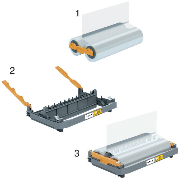 GBC Laminierfolienrolle für Nachfüllbare Kassetten Foton 30 glänzend für diverse Formate bis A3 125 micron, 1 St.