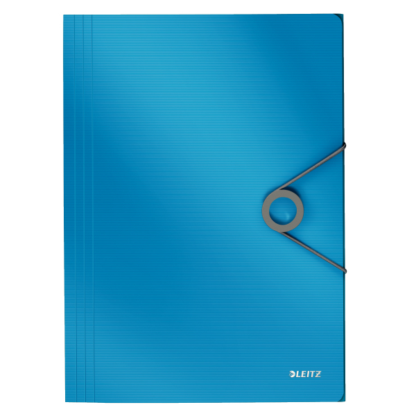 LEITZ Eckspanner Solid 4563 DIN A4 hellblau, 1 St.
