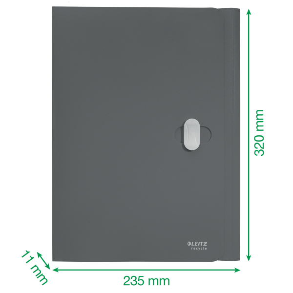 LEITZ Sammelmappe recycle 4622 DIN A4 blau, 1 St.