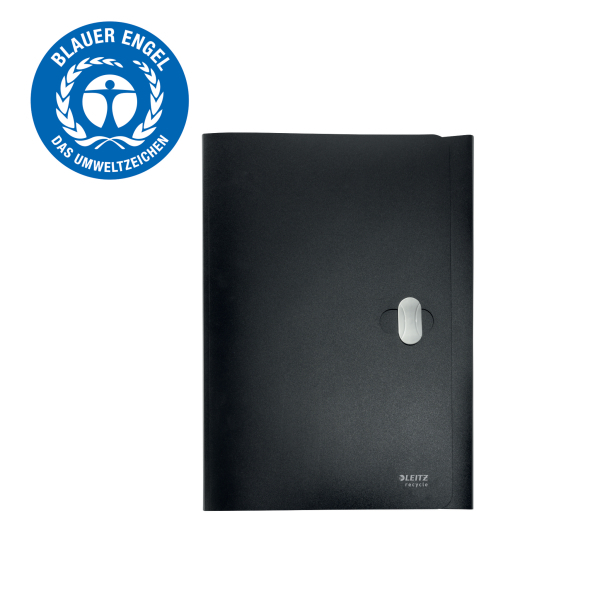 LEITZ Sammelmappe recycle 4622 DIN A4 schwarz, 1 St.