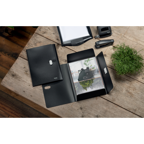 LEITZ Sammelmappe recycle 4622 DIN A4 schwarz, 1 St.