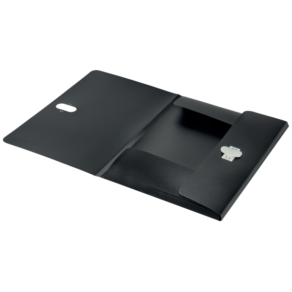 LEITZ Sammelmappe recycle 4622 DIN A4 schwarz, 1 St.