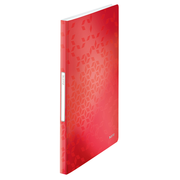 LEITZ WOW Sichtbuch DIN A4, 40 Hüllen rot, 1 St.