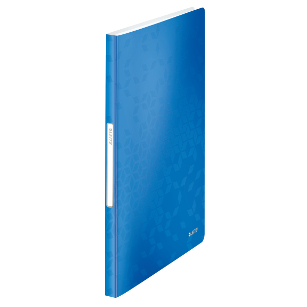 LEITZ WOW Sichtbuch DIN A4, 40 Hüllen blau-metallic, 1 St.