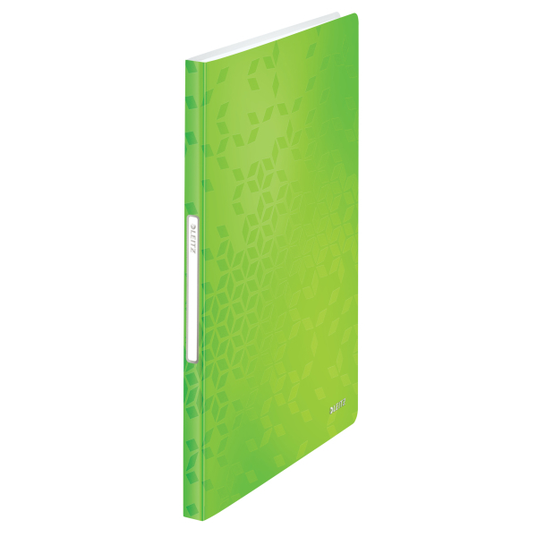 LEITZ WOW Sichtbuch DIN A4, 40 Hüllen grün-metallic, 1 St.