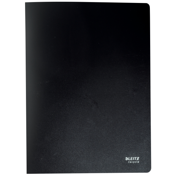 LEITZ Recycle 4676 Sichtbuch DIN A4, 20 Hüllen schwarz, 1 St.