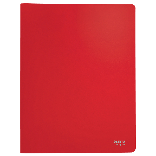 LEITZ Recycle 4677 Sichtbuch DIN A4, 40 Hüllen rot, 1 St.