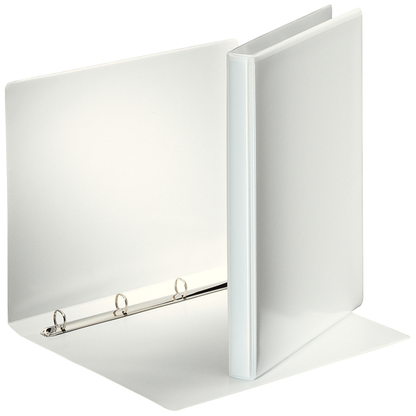 Esselte Präsentationsringbücher 4-Ringe weiß 3,0 cm DIN A4, 10 St.