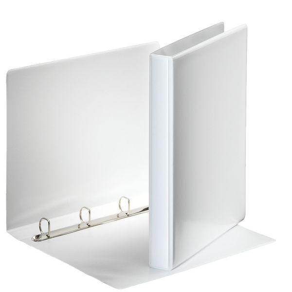 Esselte Präsentationsringbücher 4-Ringe weiß 3,8 cm DIN A4, 10 St.